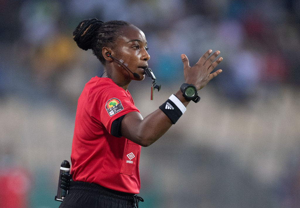 Rwanda&rsquo;s Salima Mukansanga Makes History As First Black Woman Referee For FIFA World Cup 2022